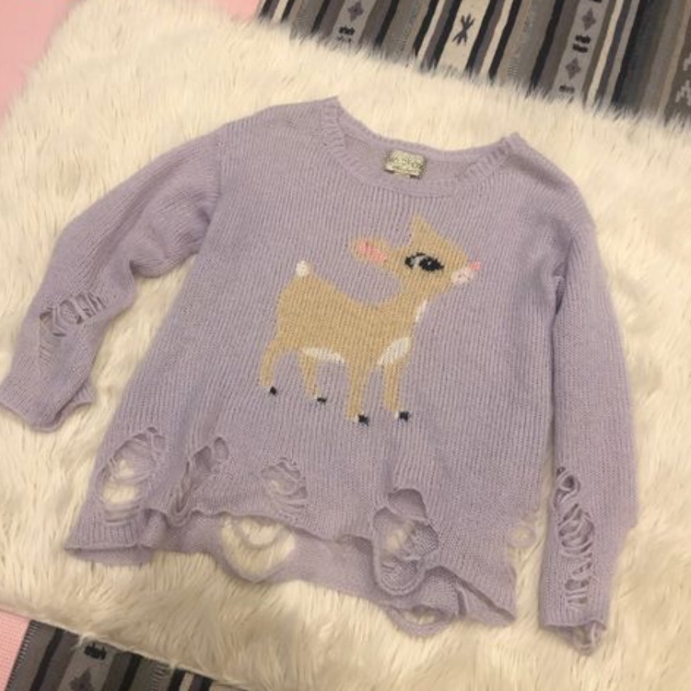 Ariana Grande Wildfox Bambi sweater